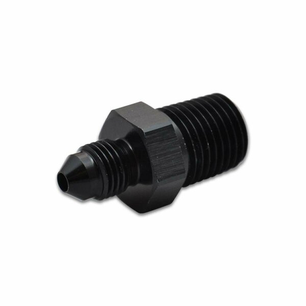 Vibrant 0.25 in. NPT x -4 AN Straight Adapter Fitting 10216